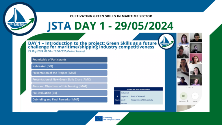Launch of the Joint Staff Training Activity “Train the Trainers” – JSTA DAY 1 (29/05/2024)