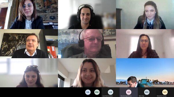 Online Kick-off Meeting of the project UpSailing – March 16th, 2022