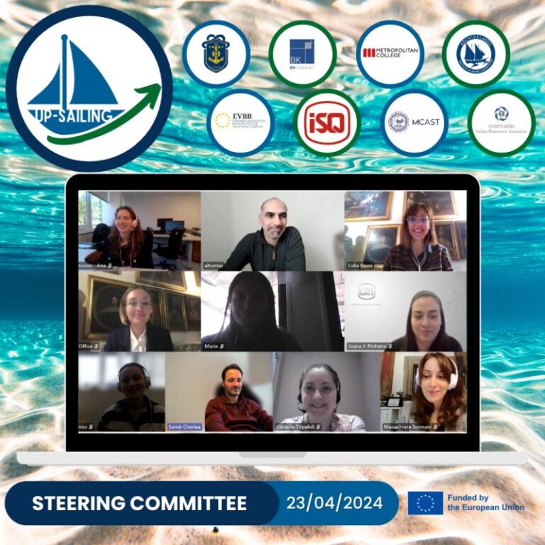 Fourth Transnational Project Meeting of UpSailing online