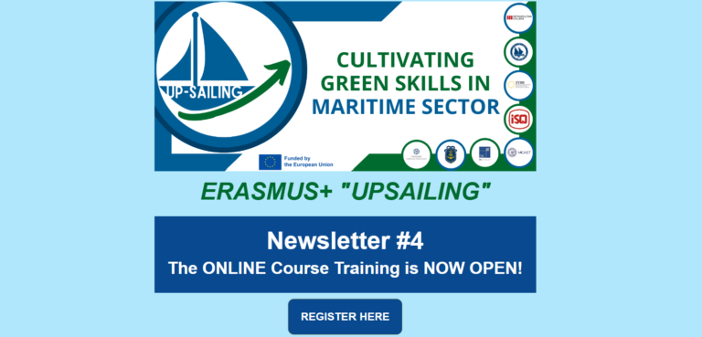 Fourth newsletter of the Erasmus+ project “UpSailing” – Approaching the Finish Line
