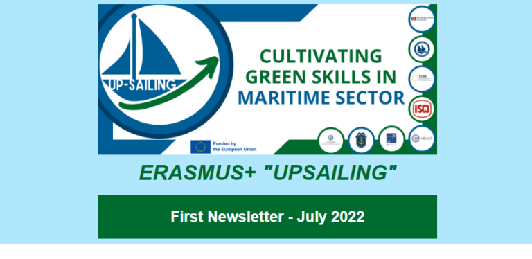 First newsletter of the Erasmus+ project “UpSailing”